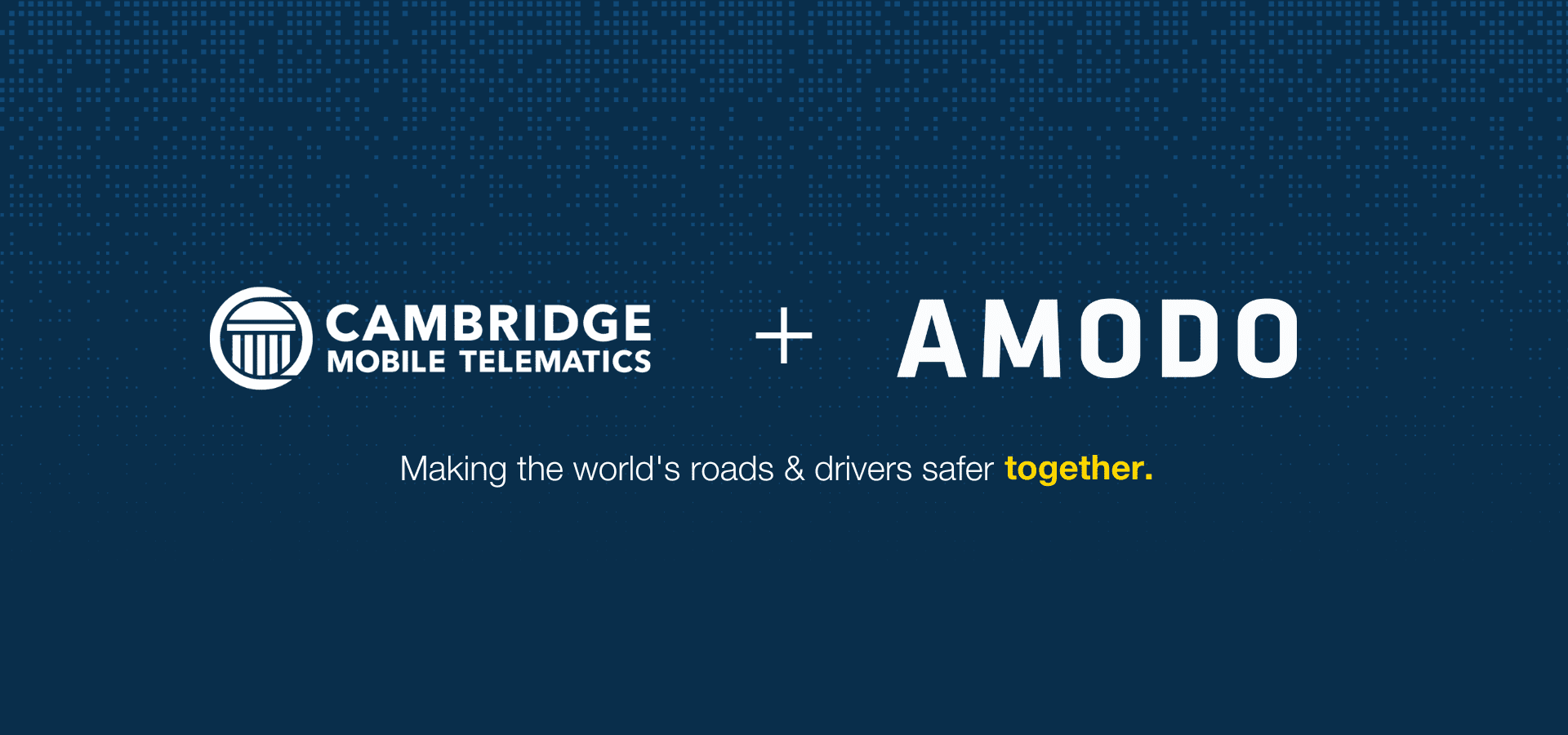 ケンブリッジ・モバイル・テレマティクス社がAmodo社を買収  —- 今回の買収により、CMTのグローバル展開を加速 - 欧州市場を中心に、より大きなスケール、スピード、イノベーションを提供します。—